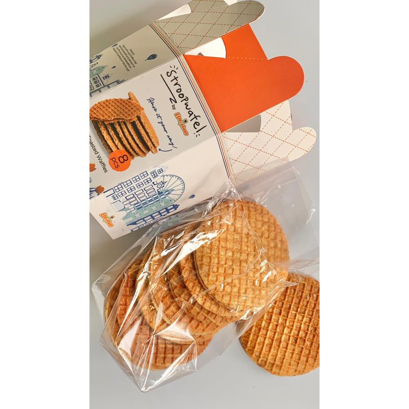 

HOMEMADE Stroopwafel karamel khas camilan belanda