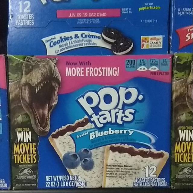 

KELLOG'S POPTARTS BLUEBERRY