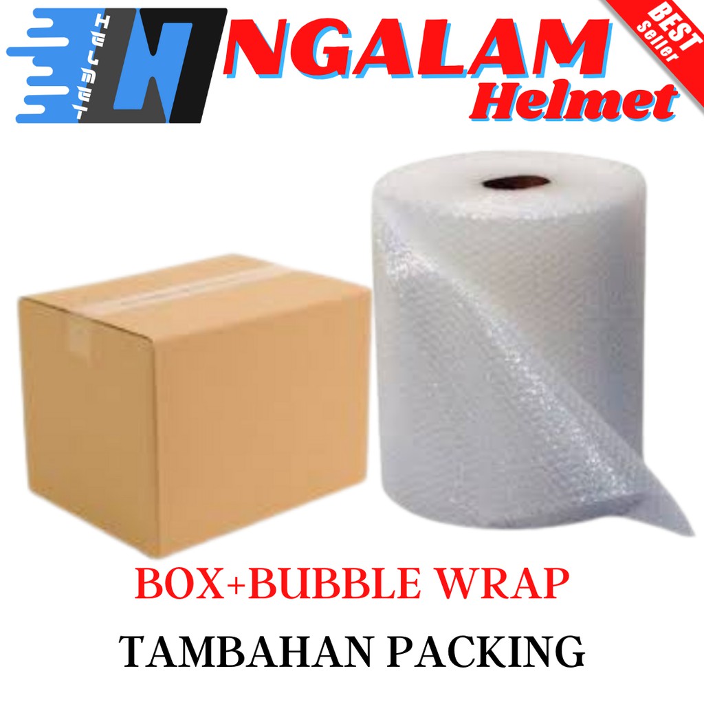 

KARDUS DAN BUBBLE WRAP BOX Tambahan packing