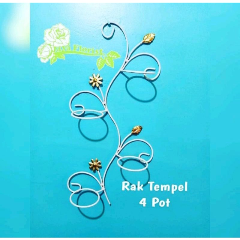 rak bunga rak pajangan dekorasi bunga plastik vas bunga pot bunga gantungan bunga hiasan rumah