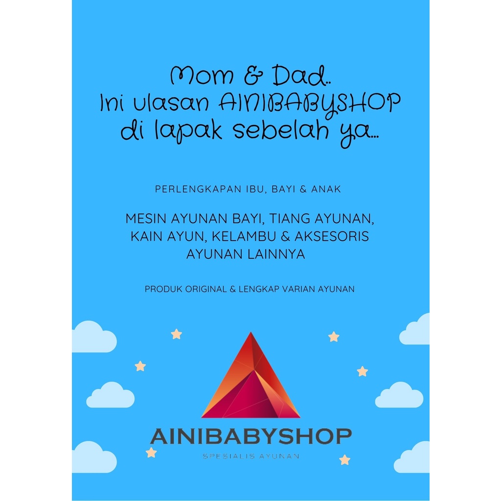 MESIN AYUNAN BAYI ELEKTRIK REMOTE/ AYUNAN OTOMATIS BAYI REMOTE MEREK OTO#ainibabyshop FLASH PROMO