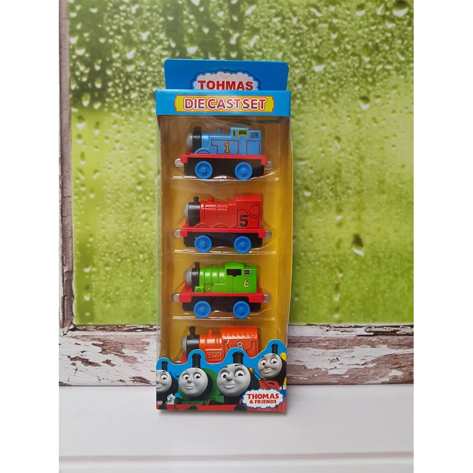 Mainan thomas set 4 box - thomas and friends cake topper - thomdcs Mainan anak murah