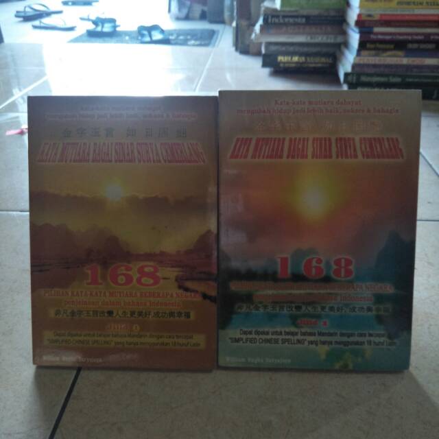 Original 168 PILIHAN KATA KATA MUTIARA BEBERAPA NEGARA penjelasan dalam bahasa indonesia jilid 1&2