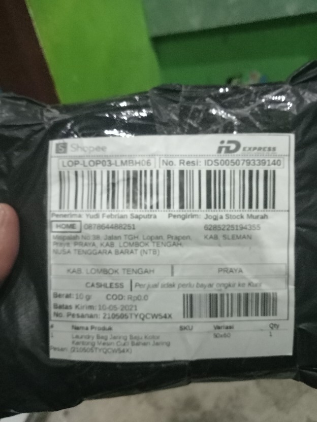 Laundry Bag Jaring Baju Kotor Kantong Mesin Cuci Bahan Jaring