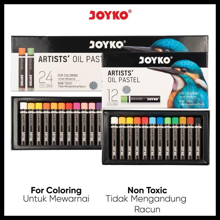 

Artists Oil Pastel Krayon Minyak Joyko Op-Art Warna Colors