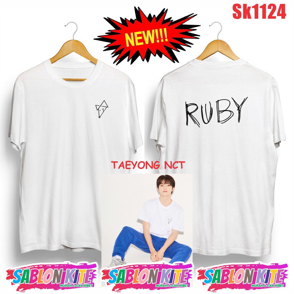 MURAH!!! KAOS NCT DREAM NCT127 TAEYONG TIKUS SK1124 UNISEX COMBED 30S