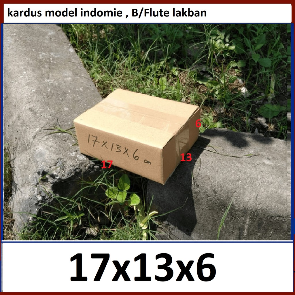 

Kardus 17x13x6 cm IND