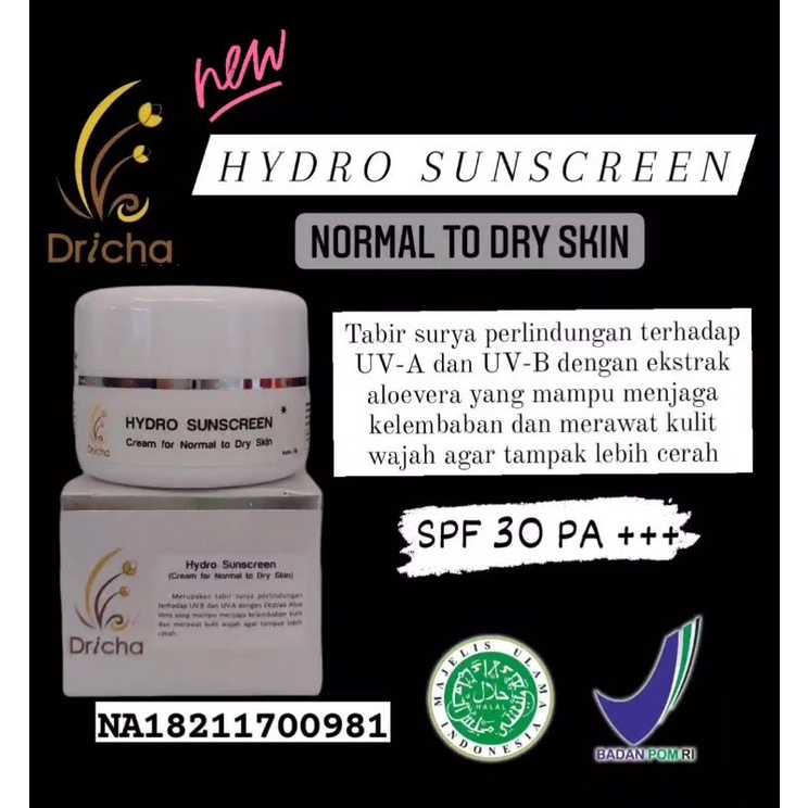 DRICHA HYDRO SUNSCREEN