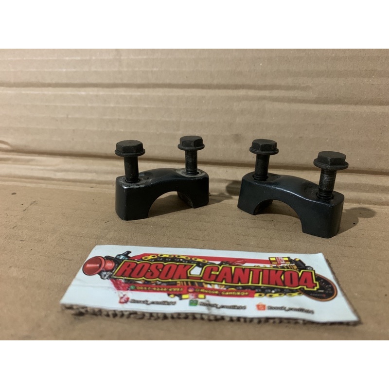 Klem stir Raiser dudukan stang Tiger revo tiger 2000 megapro primus gl pro Original