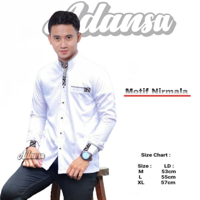 Baju Koko Hadroh Kemeja Koko Hadroh Kemeja Koko Gus Azmi Koko Syubbanul Muslimin Koko AZ Zahir Koko 