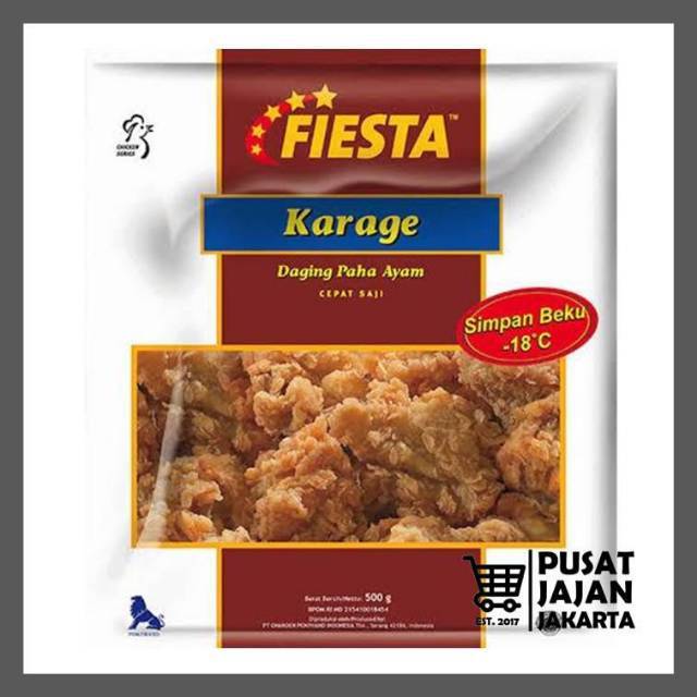 

Fiesta Karage 500 Gr Daging Paha Ayam Olahan Chicken Nugget Naget