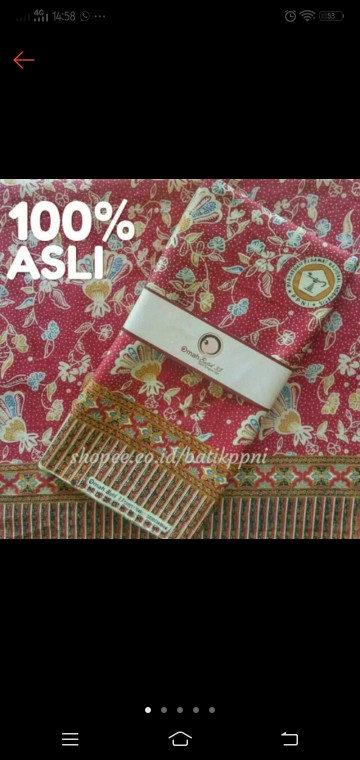 Batik Ppni , Kain Seragam Batik Perawat Nasional