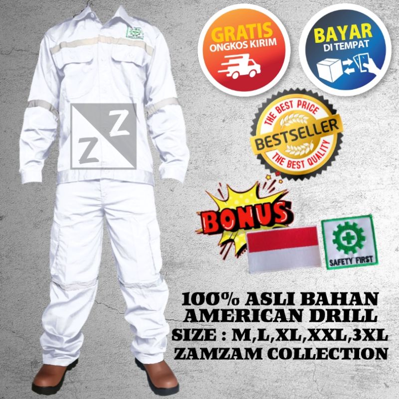 BAJU &amp; CELANA SAFETY KATELPAK WERPAK KEMEJA SERAGAM SAFETY KERJA TEHNIK LAPANGAN BAJU SAFETY LENGAN PANJANG BAJU SAFETY K3 BAJU SAFETY PROYEK BAJU SAFETY TAMBANG BAJU SAFETY KEREN BAJU SAFETY WELDER BAJU SAFETY MEKANIK