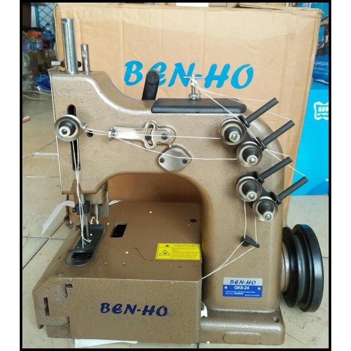 Gk8-24 Mesin Jahit Karung Besar Berat Goni Beras 2 Jarum Produksi