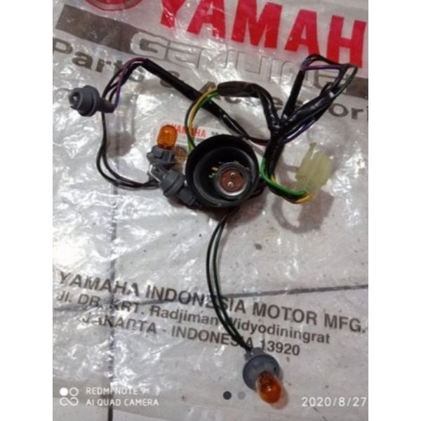 kabel soket lampu depan fiting lampu depan mio m3mio z mio 125 xeon