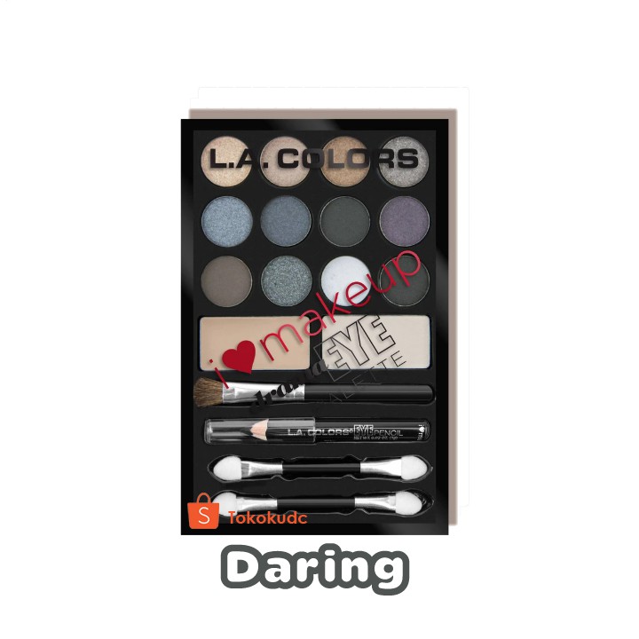 LOVE MAKEUP EYESHADOW PALETTE I HEART MAKE UP L COLORS