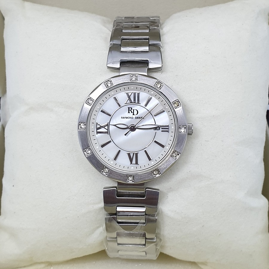 Raymond Daniel RD206 Silver, Jam Tangan Wanita, Original