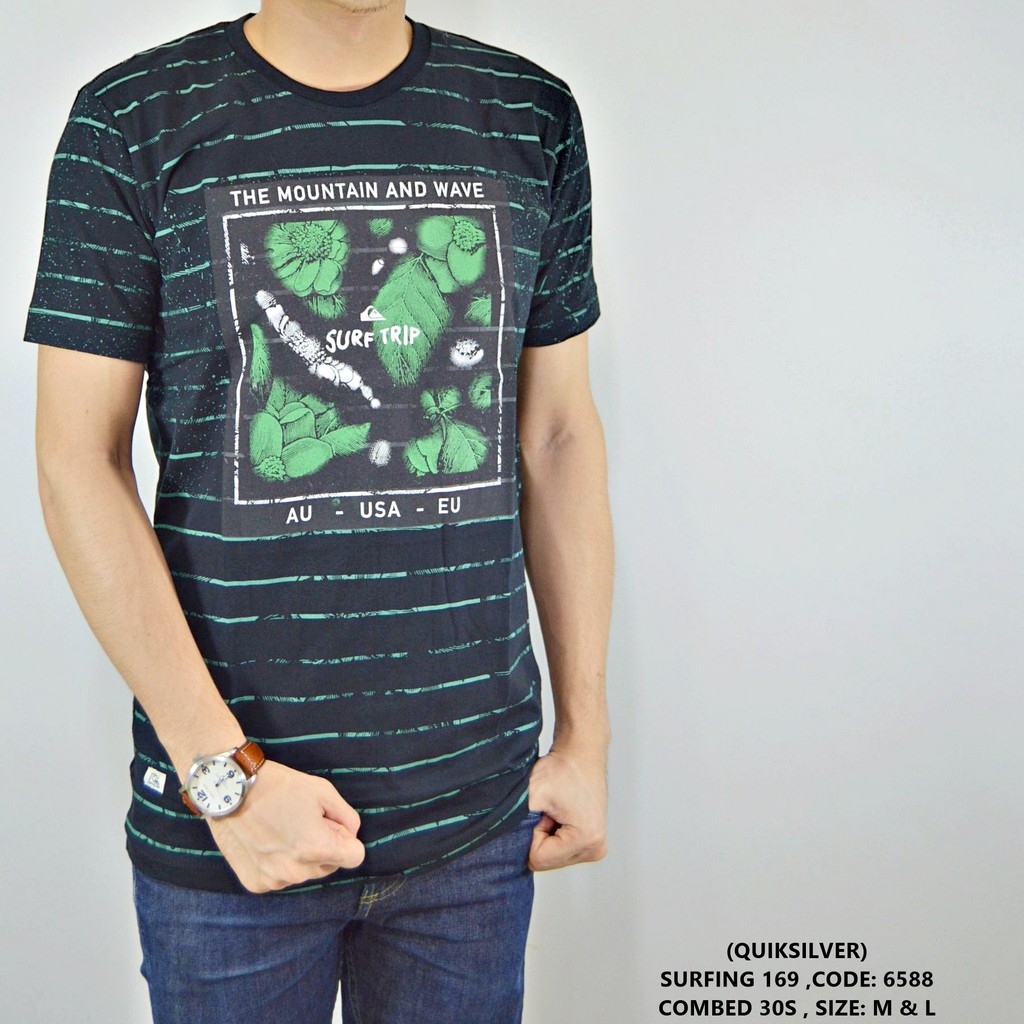BAJU KAOS COWOK PRIA SURFING DISTRO QUIKSILVER 169