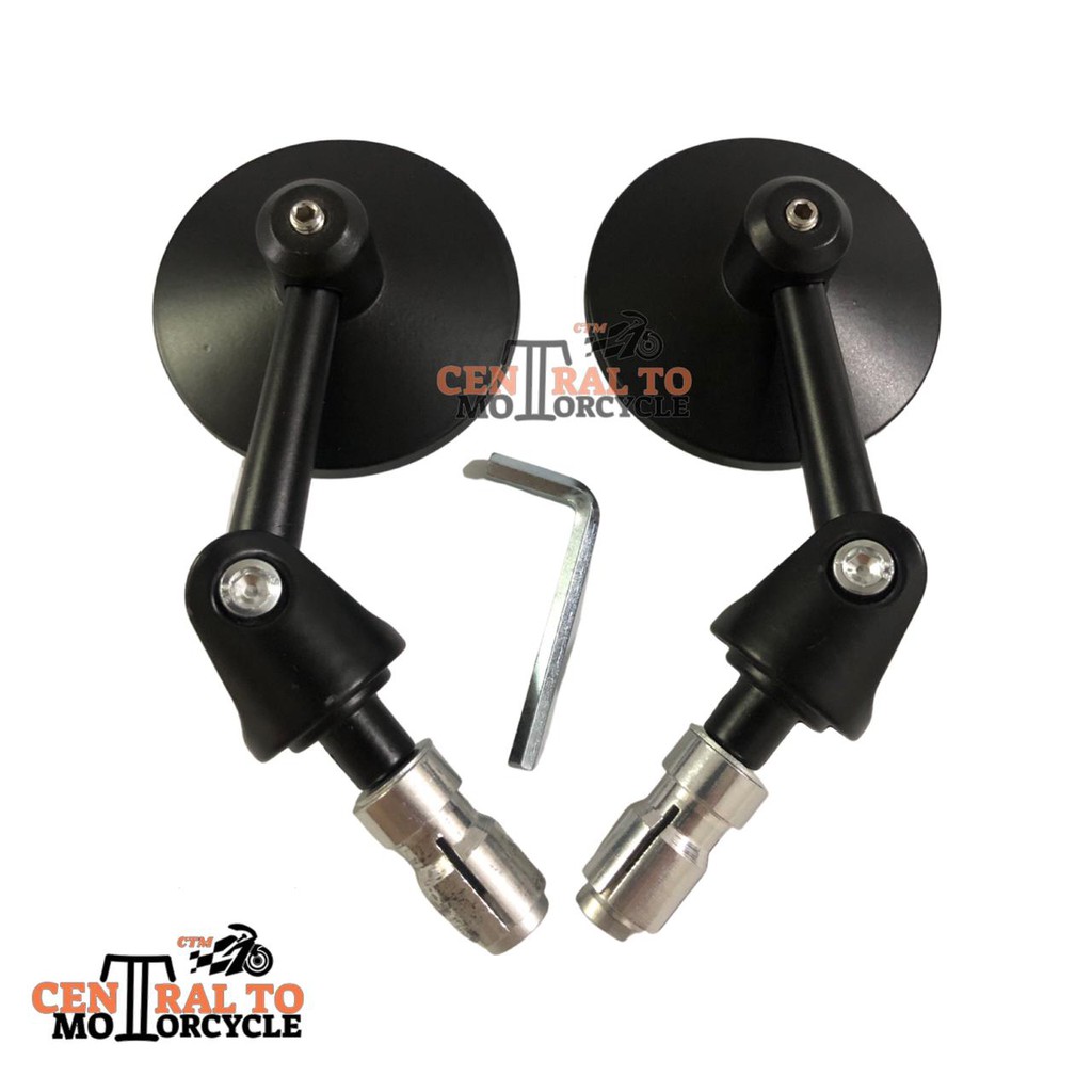 SPION JALU STANG BULAT KACA BENING BISA UNTUK SEMUA MOTOR