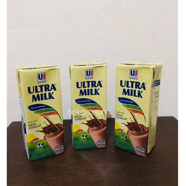 

SUSU ULTRA MILK CHOCOLATE 200 ML SATUAN