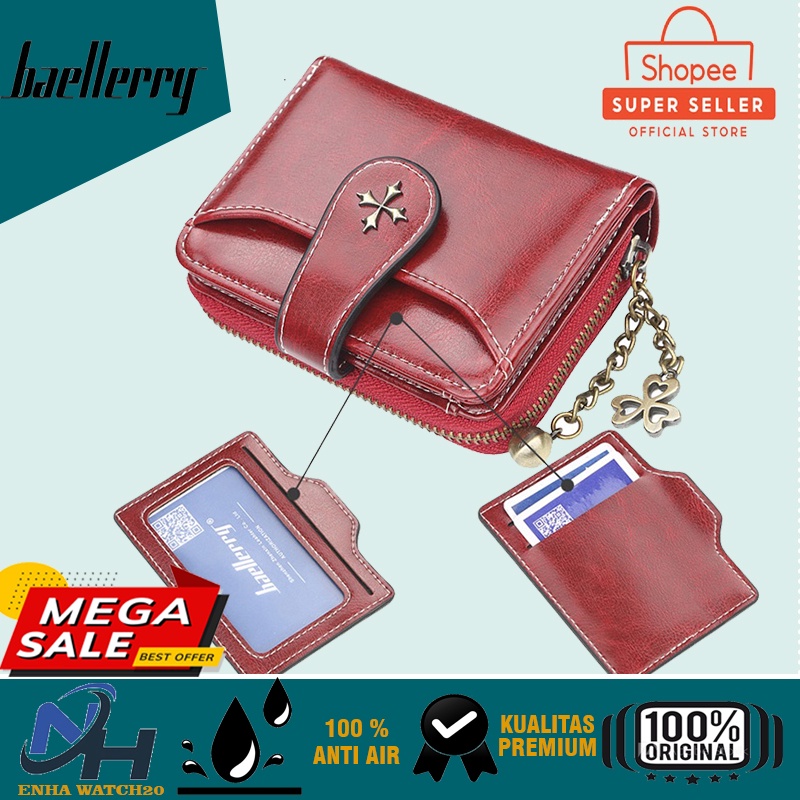ORIGINAL Dompet Wanita Import BAELLERRY N1811 Gaul kekinian Murah Anti Air
