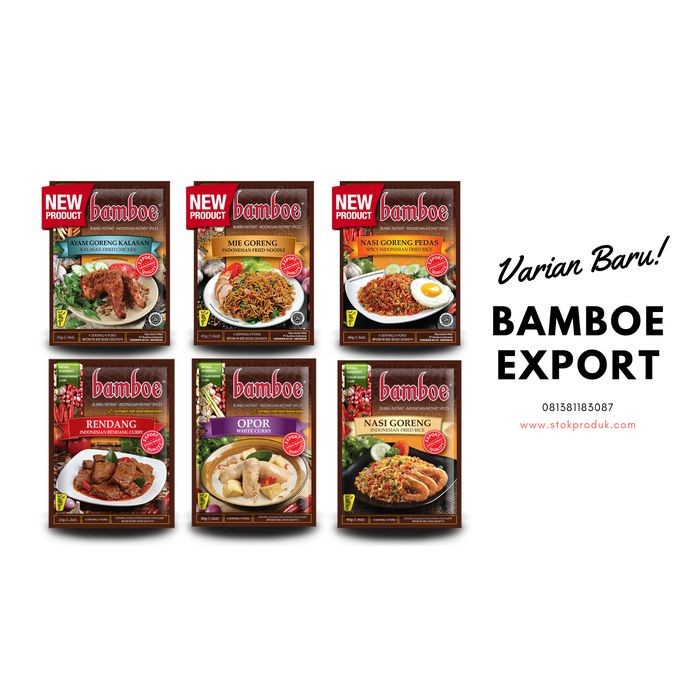 

Instan-Masak-Bumbu- Bumbu Instan Bamboe Nasi Goreng Pedas, Di Jamin Expired Masih Lama ! -Bumbu-