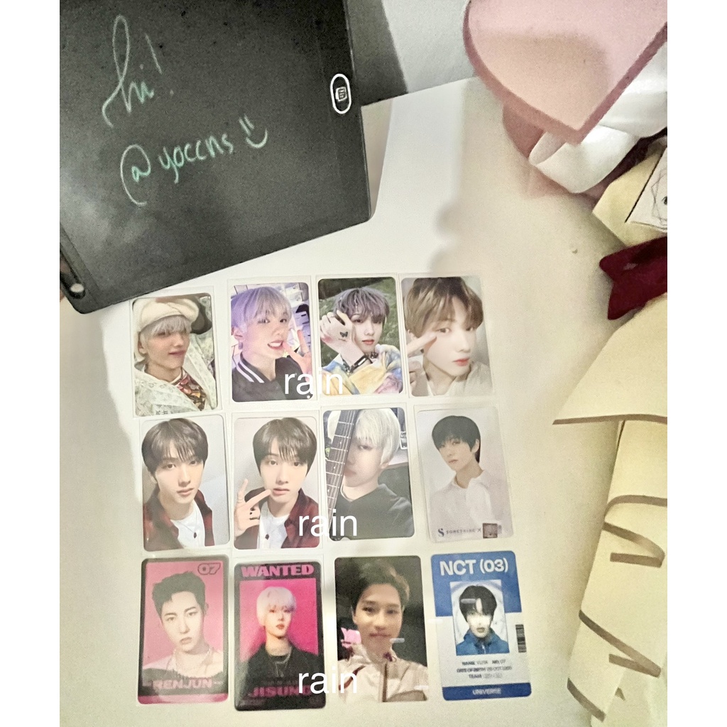 Jisung NCT Nabi Pororo TC ver B Candylab AR Cinema Photocard