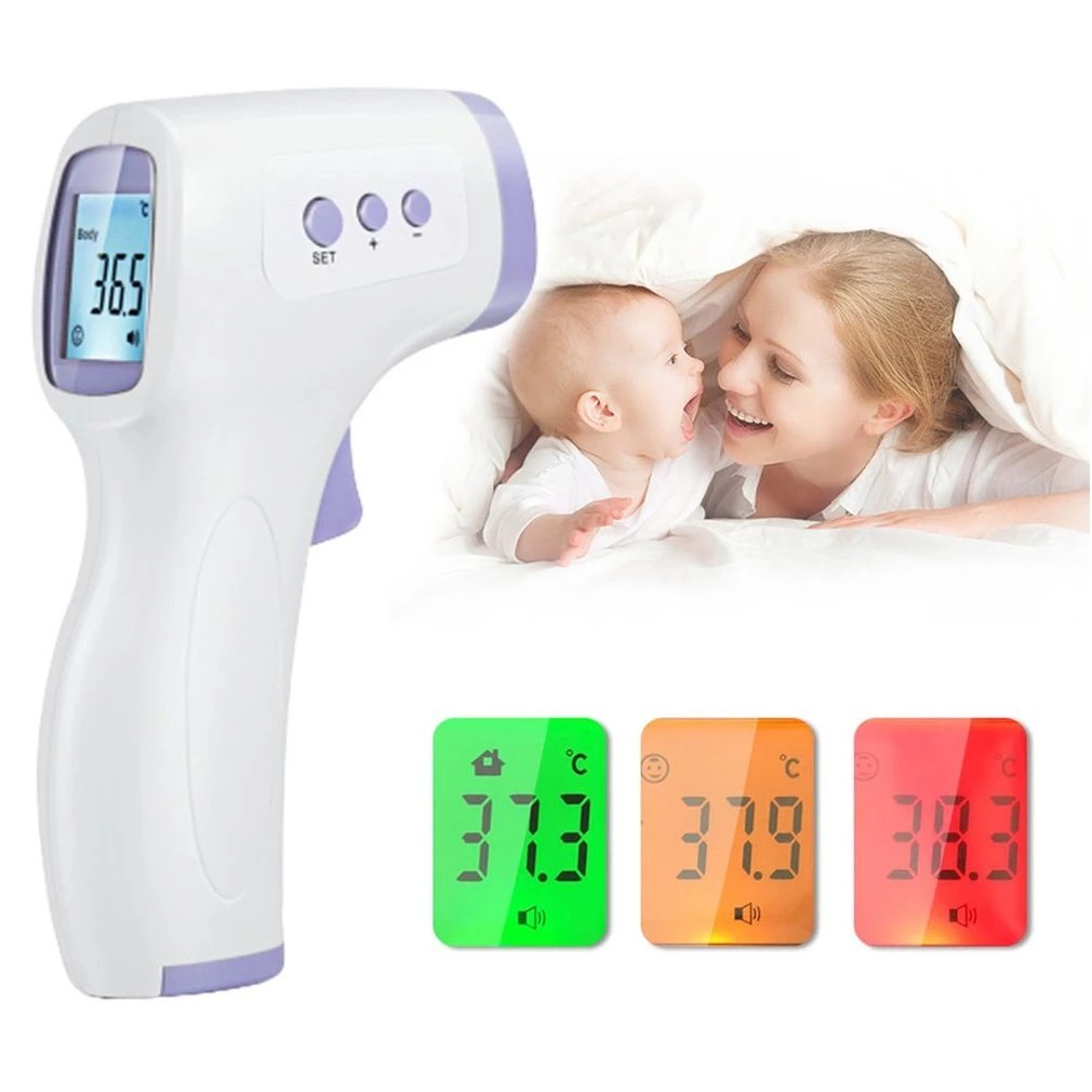 Thermometer Termometer Tembak Temperatur Ukur Suhu Badan Laser Infrared Non Contact