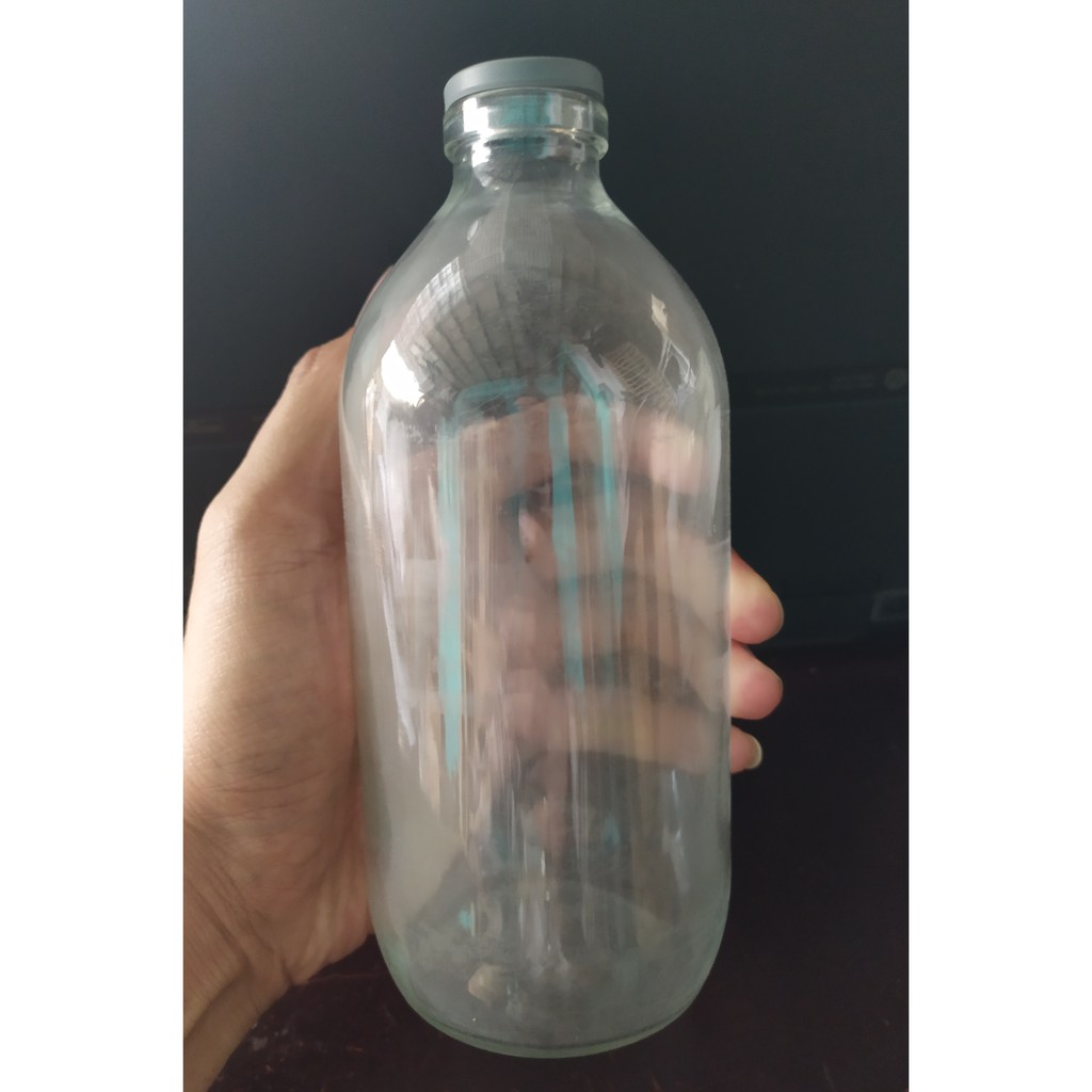 Jual Botol Kaca Bening ASI 500ml - BARU (12PCS) Indonesia|Shopee Indonesia