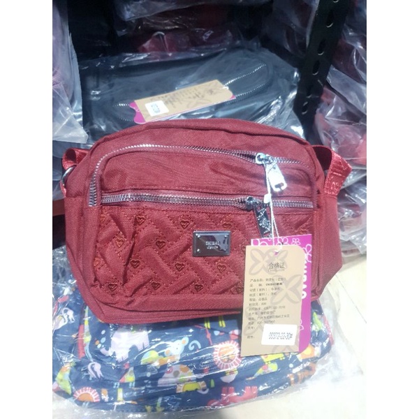 TAS CHIBAO SELEMPANG KANVAS CB00372-22-30#KANVAS