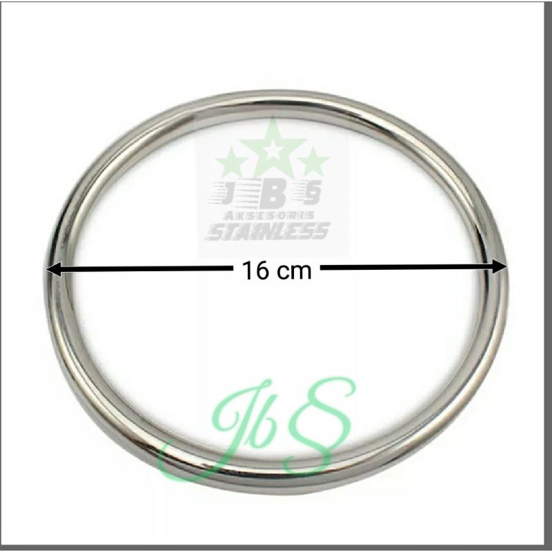 GELANG DONAT 3/4&quot; INCHX16CM STAINLESS STEEL