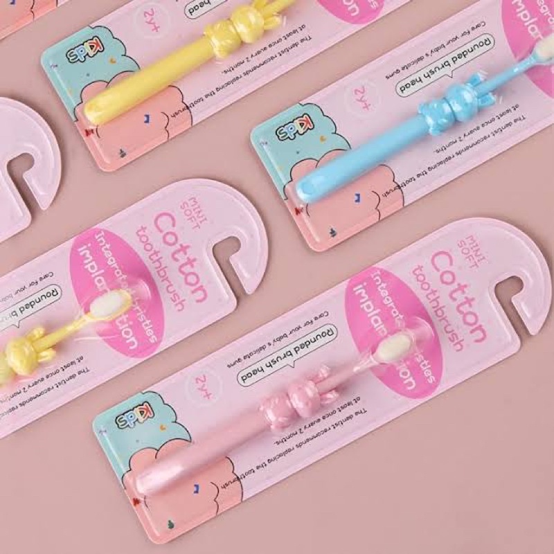 Mini Soft Cotton Toothbrush Sikat Gigi Anak
