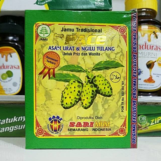 

Jamu tradisional cap pace