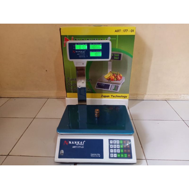 Timbangan Duduk Digital 40KG NANKAI / Timbangan ACS DIGITAL NANKAI 40 KG
