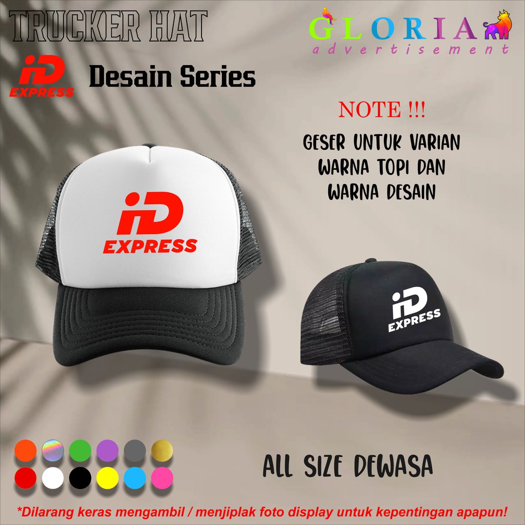 TOPI ID EXPRESSS / TOPI TRUCKER PREMIUM DISTRO