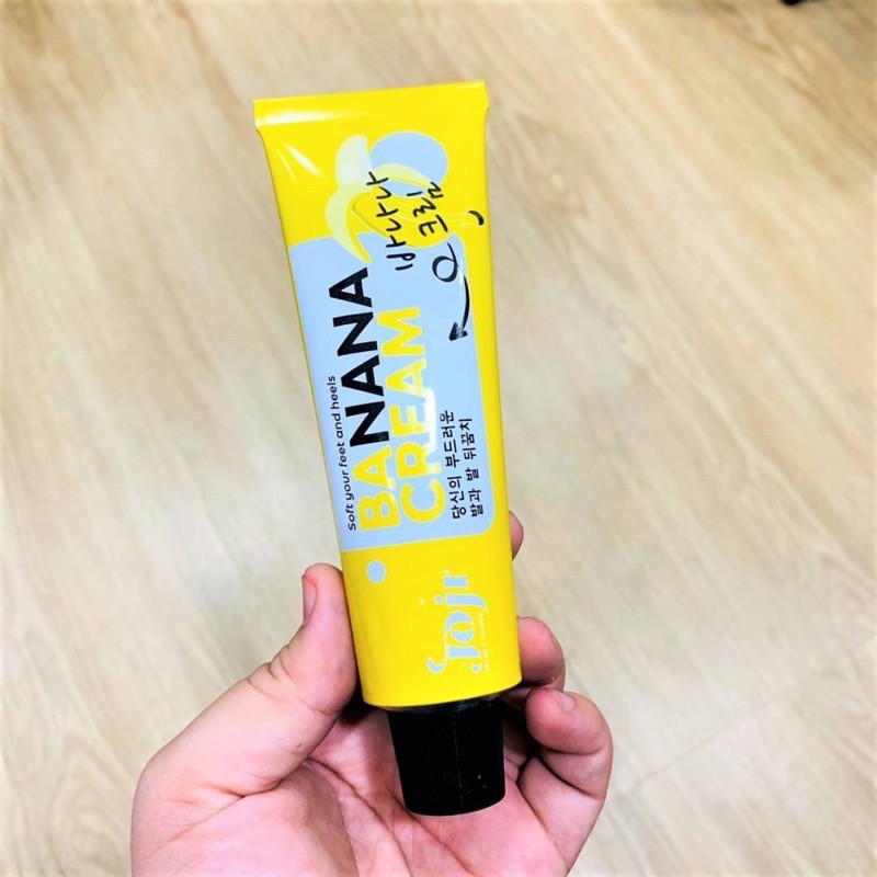 Joji Banana Cream/Cream kaki/Foot Cream Perawatan Kaki/Cream Penghalus Kaki/Banana Heel Cream Best Seller Thailand 50Gr/bpom