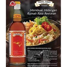 Royal Gold Fish Sauce Kecap Ikan 200ml Thailand