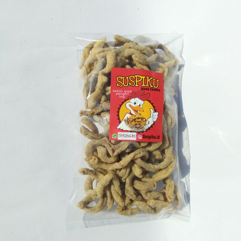 

Kripik Usus Suspiku 250gr