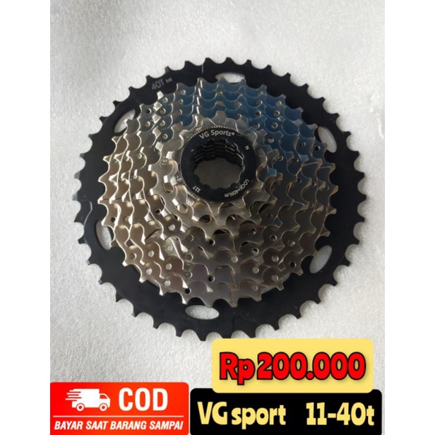 Sprocket 8 Speed 11-40t VG sport