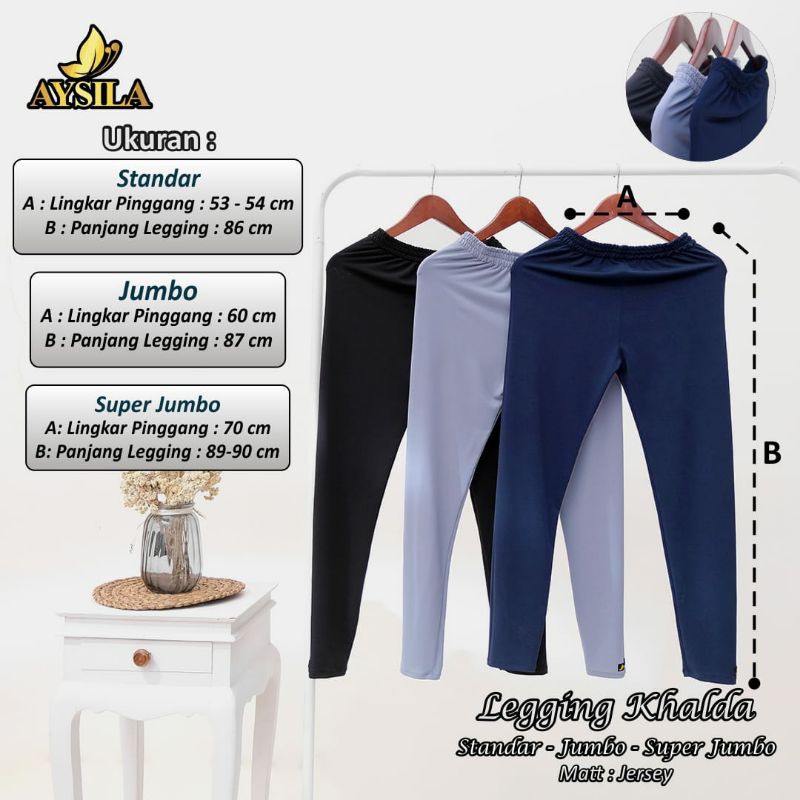 legging Khalda jumbo by aysila hijab
