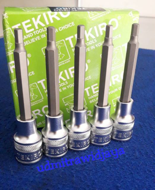 Kunci mata socket L 1/2&quot; / Hex bit socket L 1/2&quot;