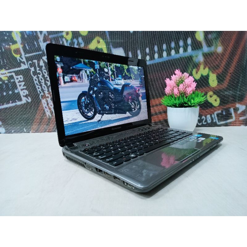 Laptop LENOVO Ideapad Z360 Intel Core i5 CPU M460 Nvidia GeForce 310M Ram 4GB Harddisk 500GB Bekas M