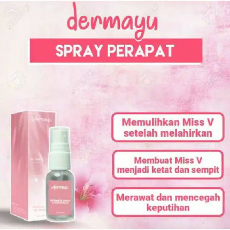 ( ORIGINAL 100% ) BPOM DERMAYU INTIMATE SPRAY Perapat Miss V Virgin