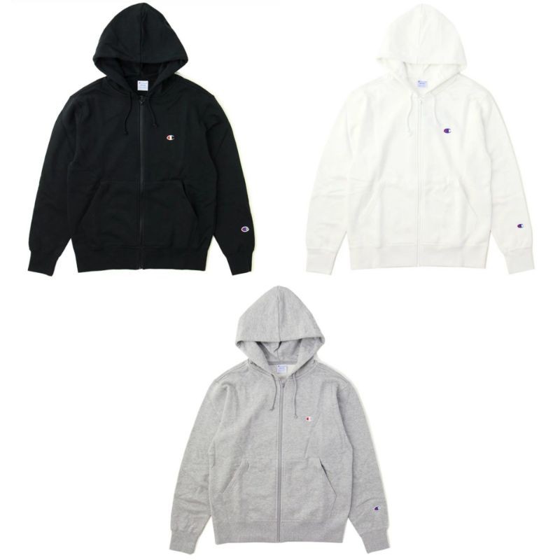 (COD) ZIP HOODIE CHAMPION ORIGINAL - ZIPPER CHAMPION UNISEX - HOODIE RESLETING CHAMPION