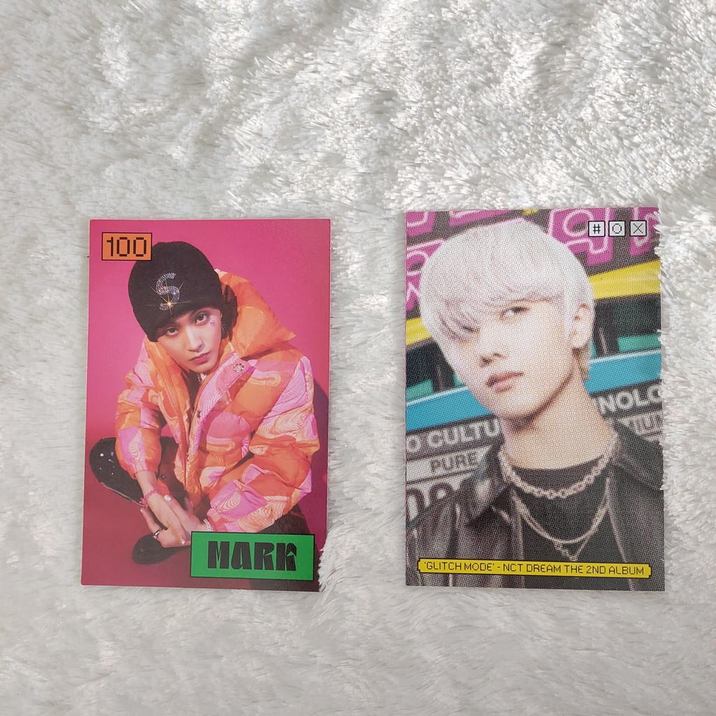 Ready Stock Isi Album Glitch Mode Photocard Set NCT Dream Glitch Mode