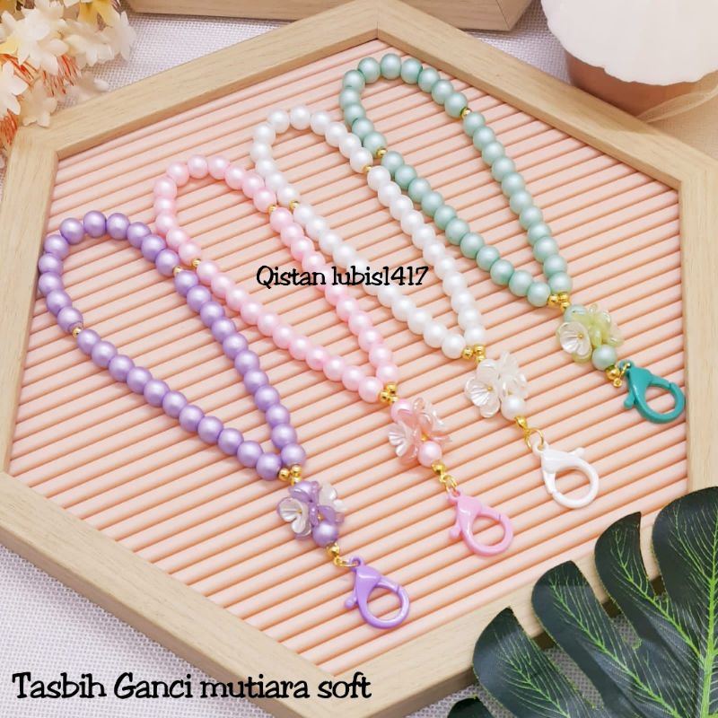 Tasbih Ganci Mutiara Soft