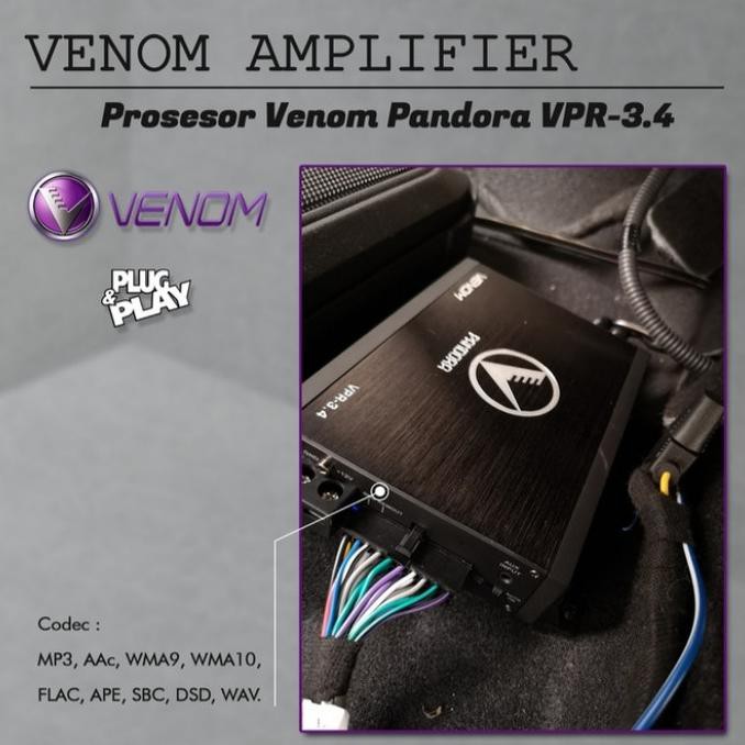READY Processore Pandora Venom VPR 3.4 / prosesor venom pandora 3.4