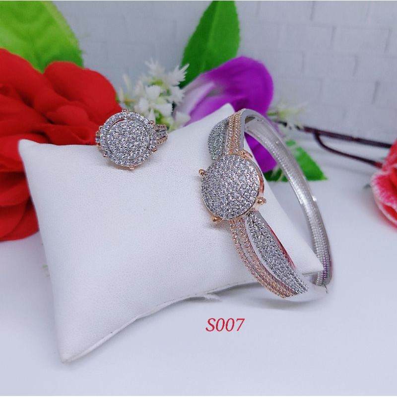 Gelang&amp;Cincin set Kombinasi S007.008