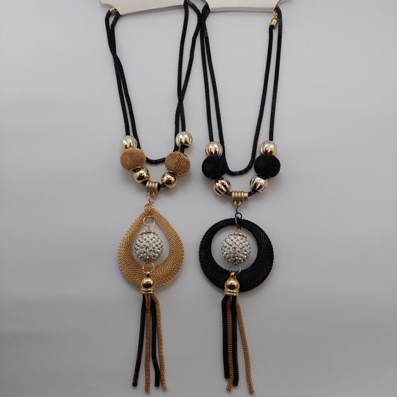 Kalung panjang / kalung etnik / kalung aksesoris