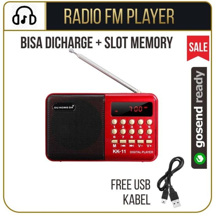 Big Promo Terbaru Porta | Radio Fm Portable Bisa Di Charge